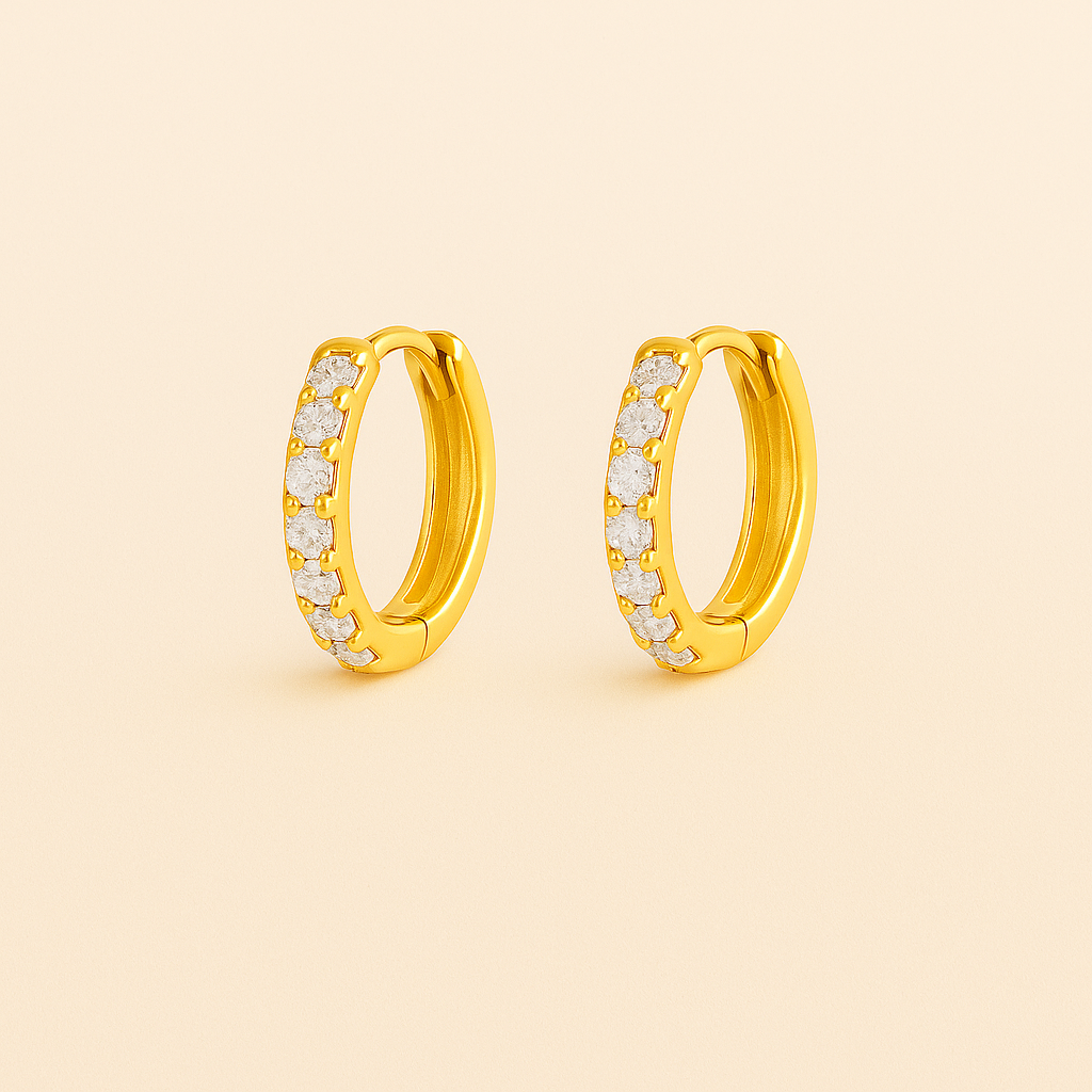 ALEXANDRIA Gold Earrings