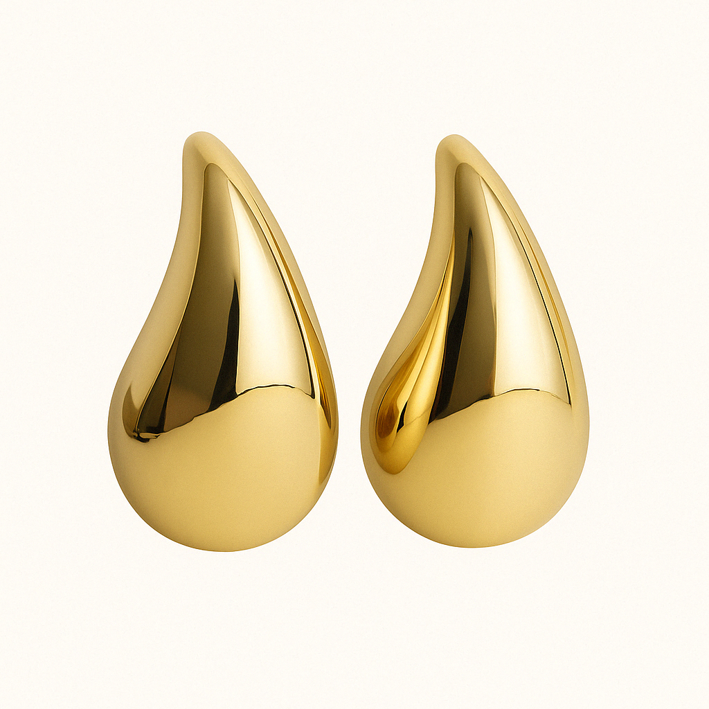 ELLA Waterdrop Earrings | Gold