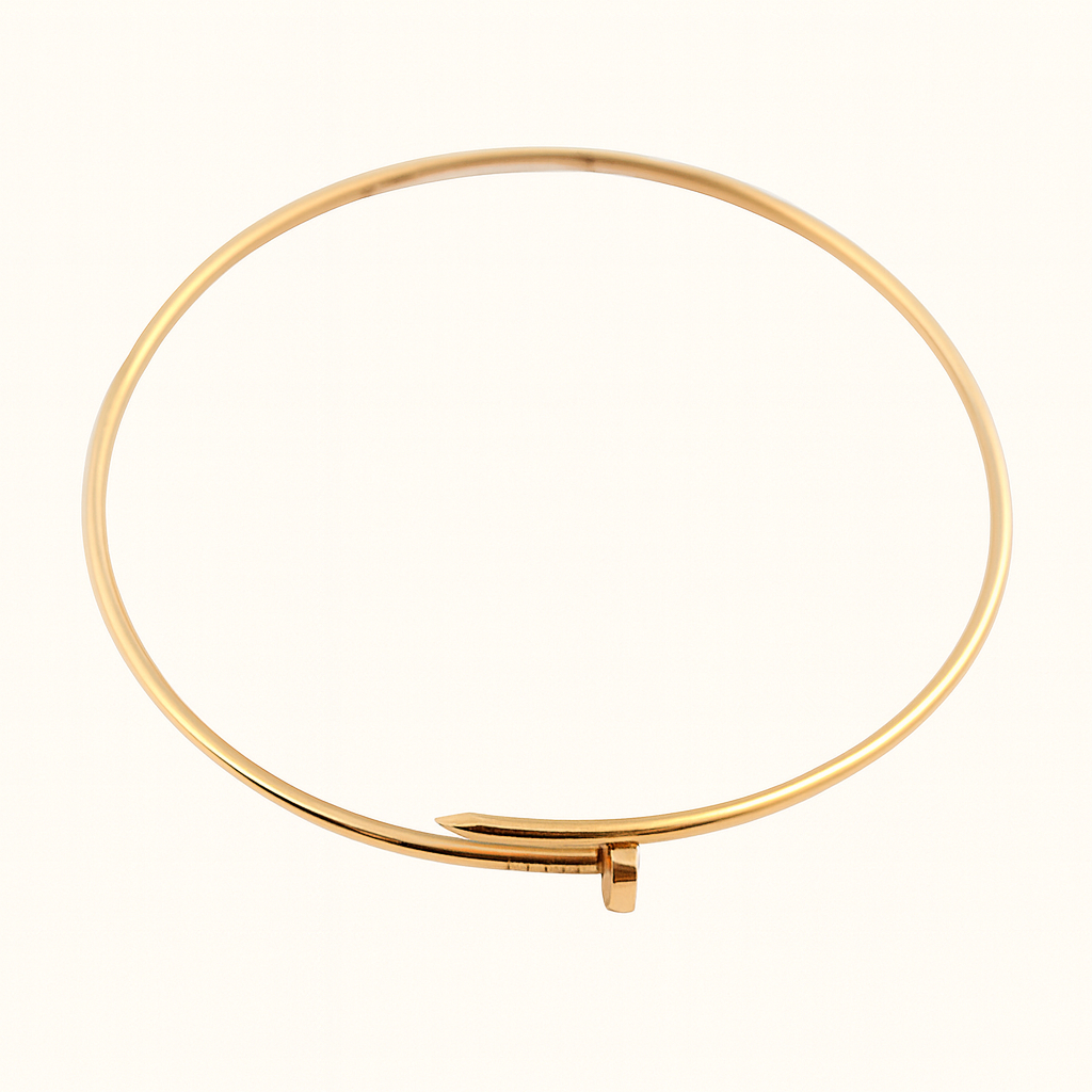 NAIL Necklace | Gold