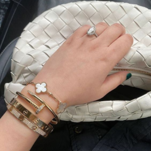 NAIL Elegant Bracelet with Zirconia