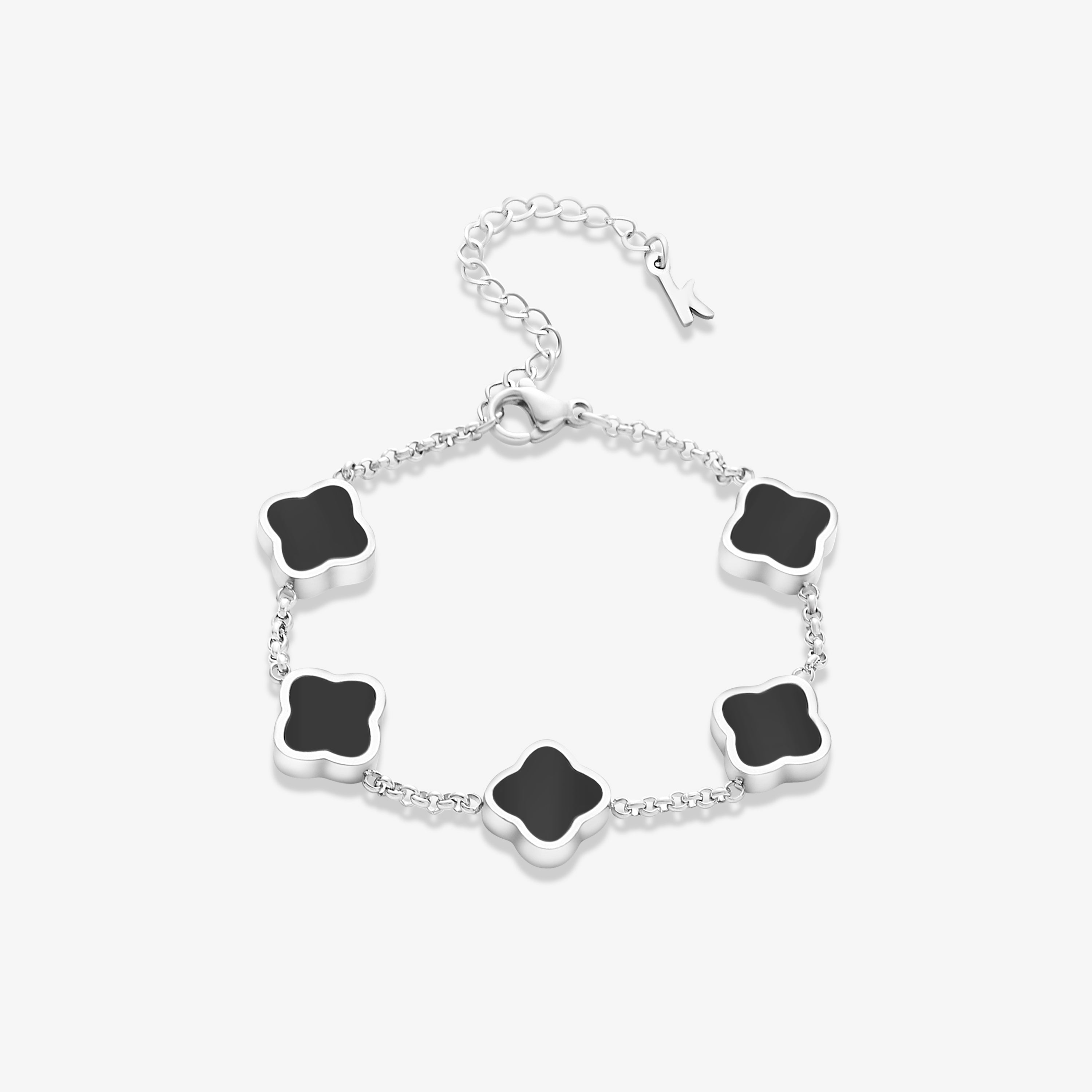 CLOVER Silver Bracelet