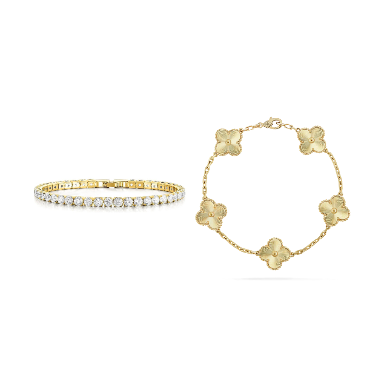 Zirconia Bracelet Set