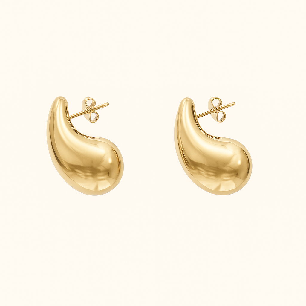 ELLA Waterdrop Earrings | Gold
